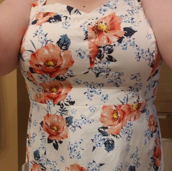 Torrid Flared Tank Blouse - Picture 3 of 10